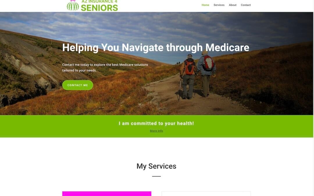 AZ Insurance 4 Seniors Website Design