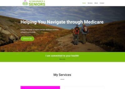 AZ Insurance 4 Seniors Website Design