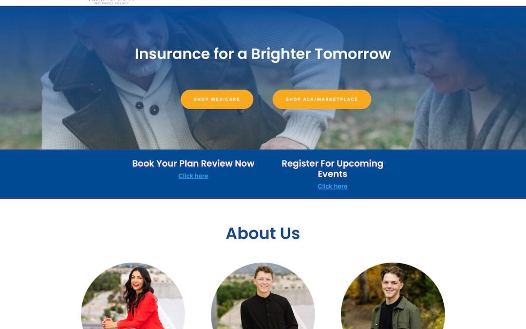 Rising Sun Ins Website Design