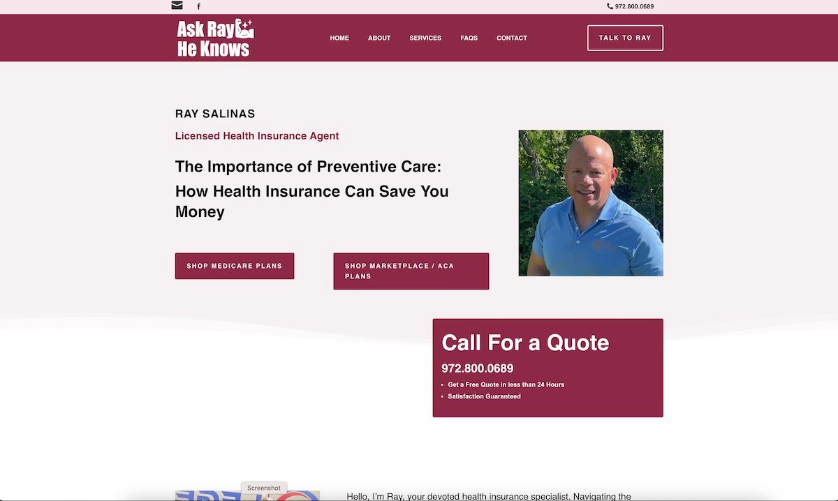 Ask Ray He Knows Website